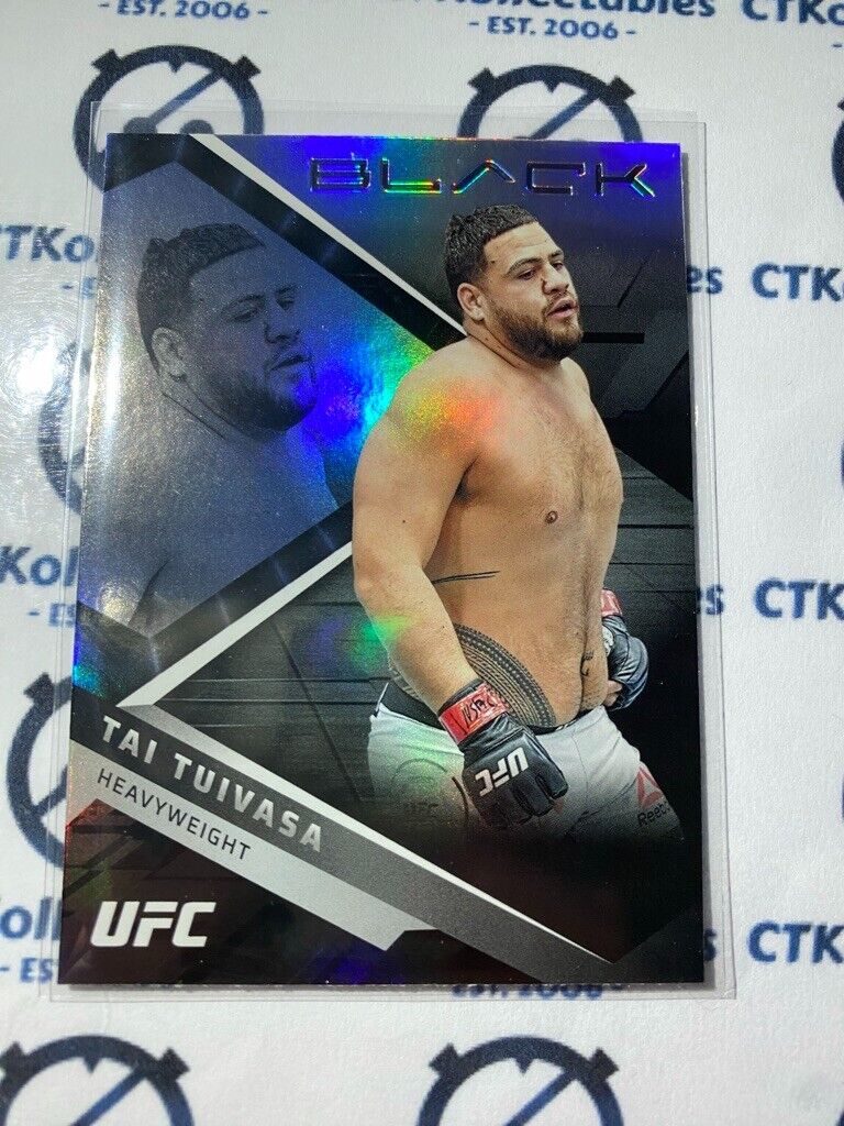 2022 UFC Panini Chronicles Black Tai Tuivasa #205