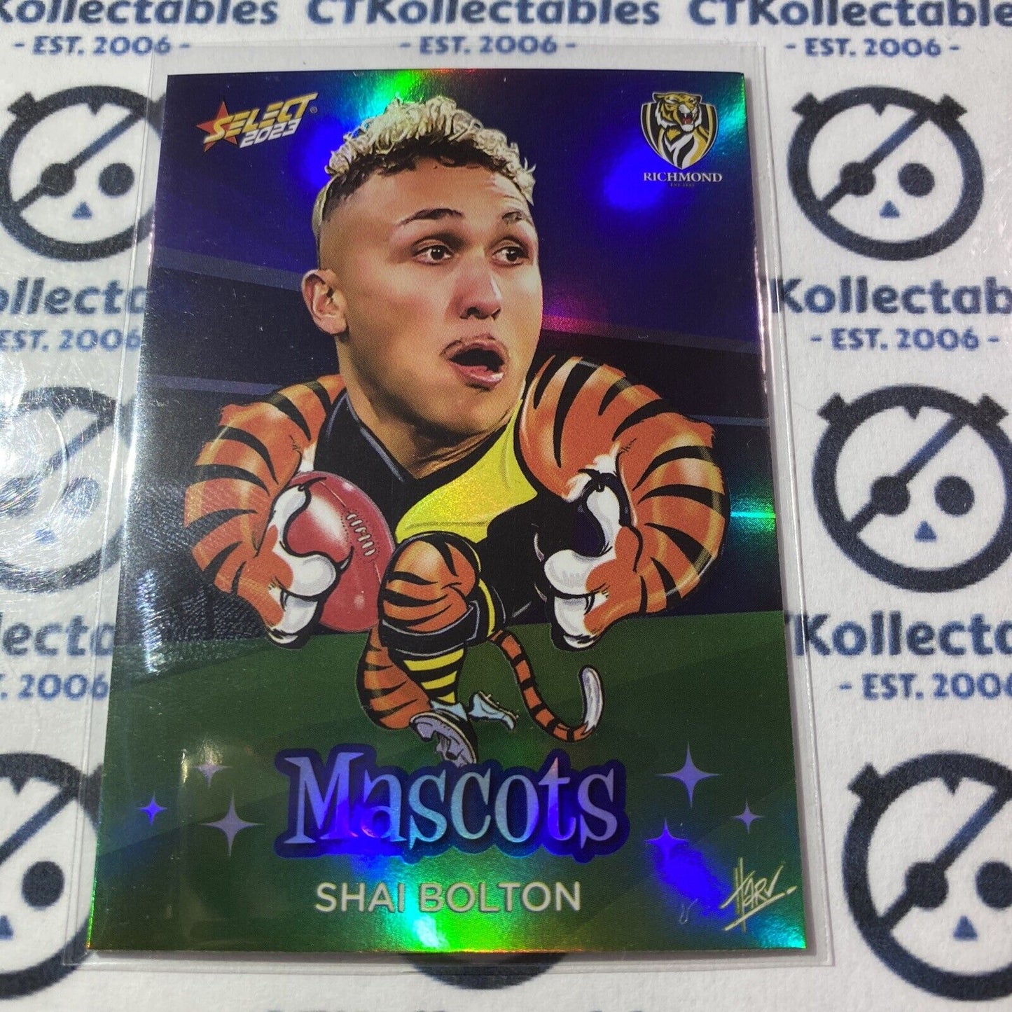 2023 AFL Footy Stars Mascots M66 Shai Bolton