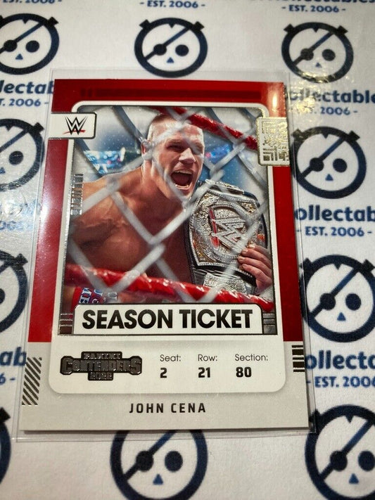 2022 WWE Panini Chronicles Contenders John Cena Season Ticket #104