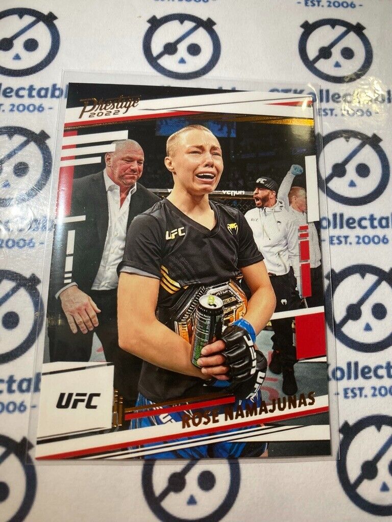 2022 UFC Panini Chronicles Prestige #176 Rose Namajunas Bronze