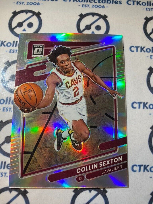 2021-22 NBA Optic Collin Sexton Silver Prizm #57 Cavs