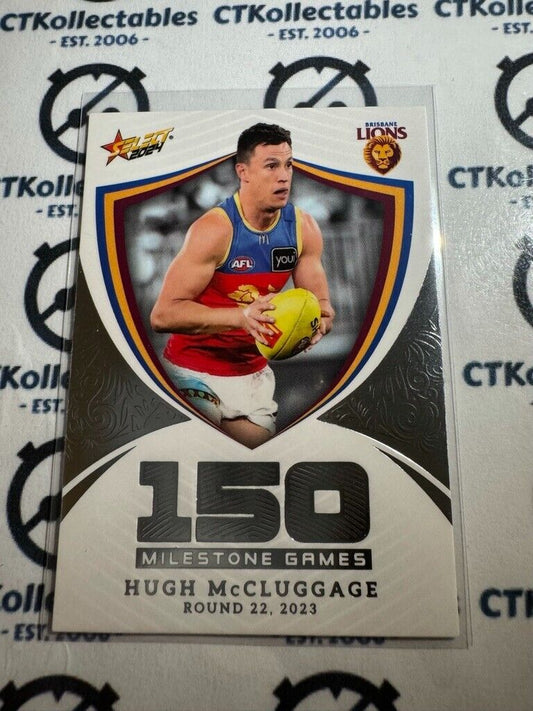 2024 AFL Footy Stars Milestone Games - MG8 Hugh McCluggage Lions