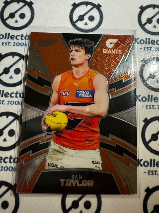 2024 AFL Footy Stars Thunderbolt LT174 Sam Taylor #445/599 Giants