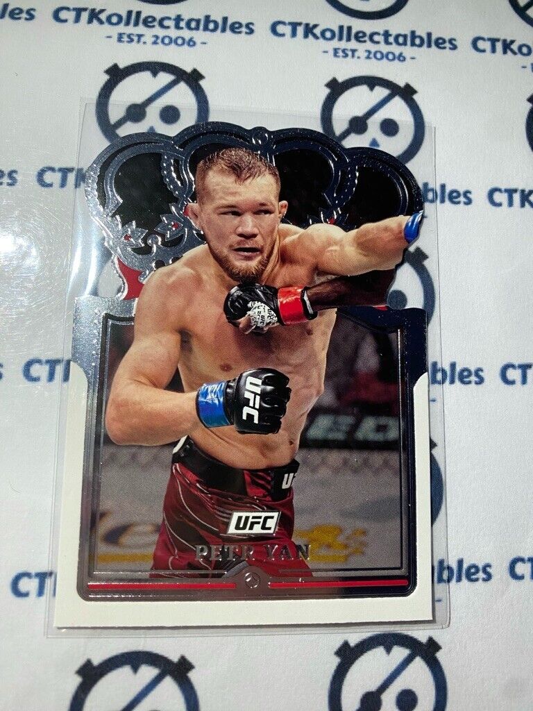 2022 UFC Panini Chronicles Crown Royale Petr Yan #115