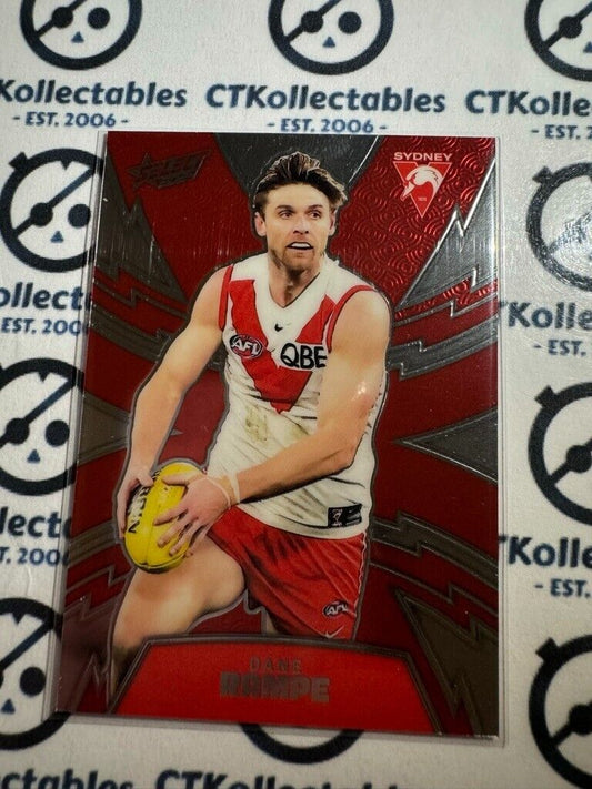 2024 AFL Footy Stars Thunderbolt LT348 Dane Rampe #313/599 Swans