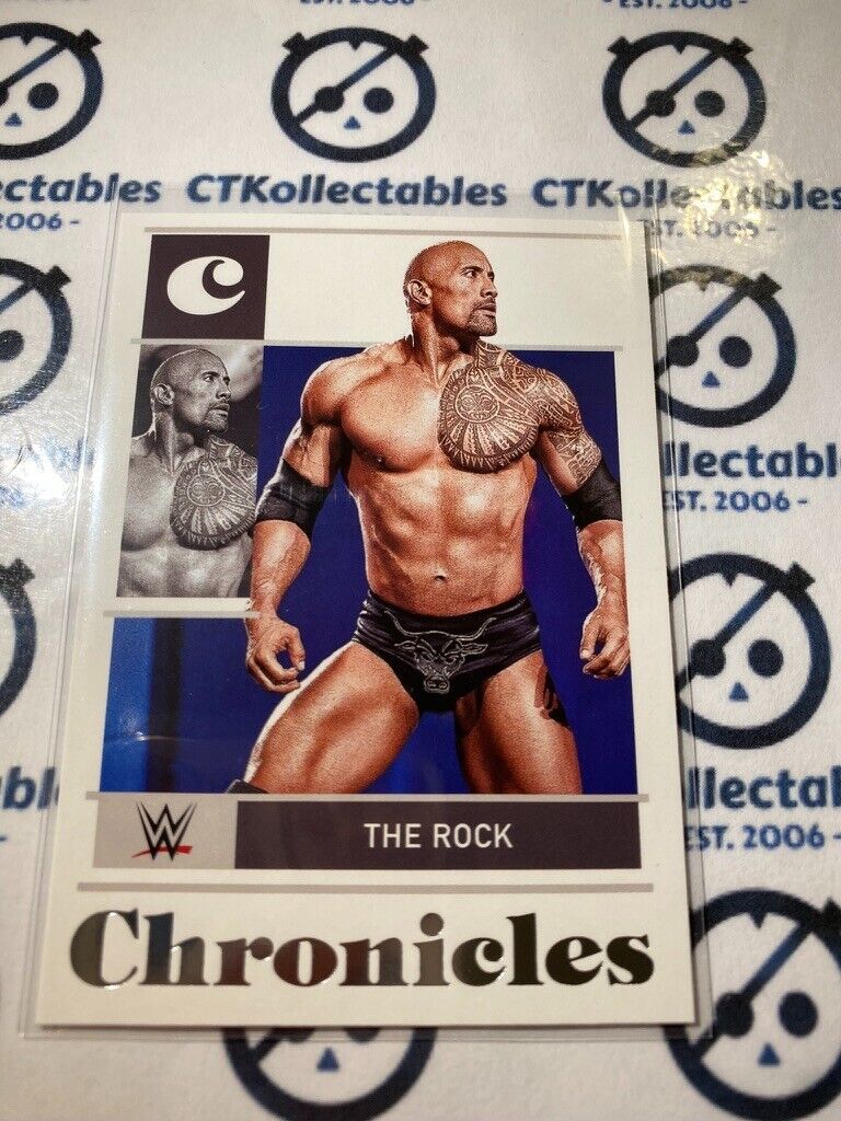 2022 WWE Panini Chronicles base The Rock #83