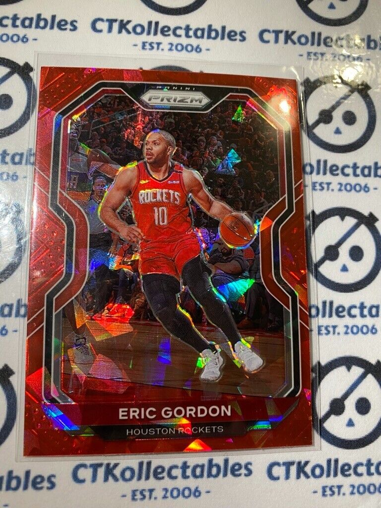 2021-22 Panini NBA Prizm Eric Gordon Red Ice Prizm #51 Rockets