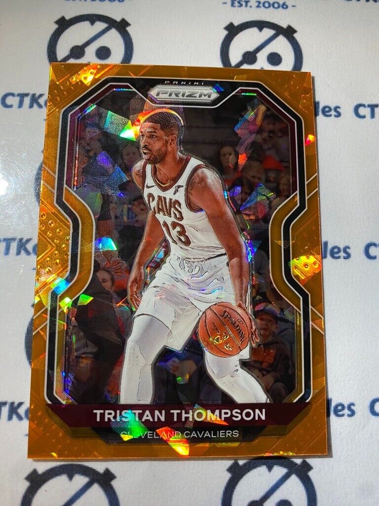 2020-21 NBA Prizm Tristan Thompson Orange Ice Prizm #89 Cavs