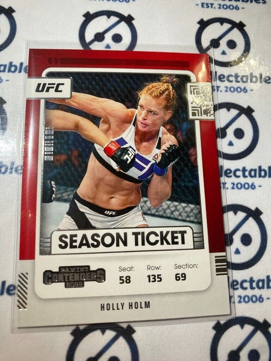 2022 UFC Panini Chronicles Contenders Holly Holm #107