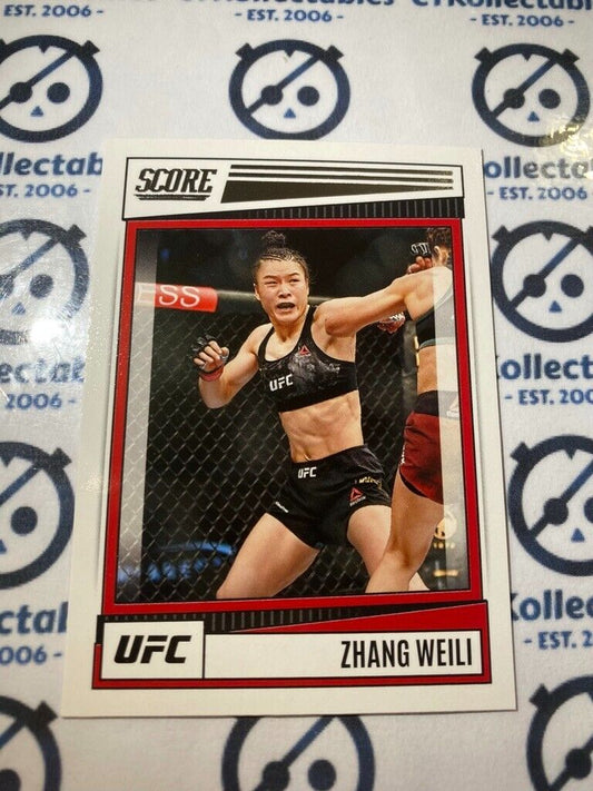 2022 UFC Panini Chronicles Score #200 Zhang Weili