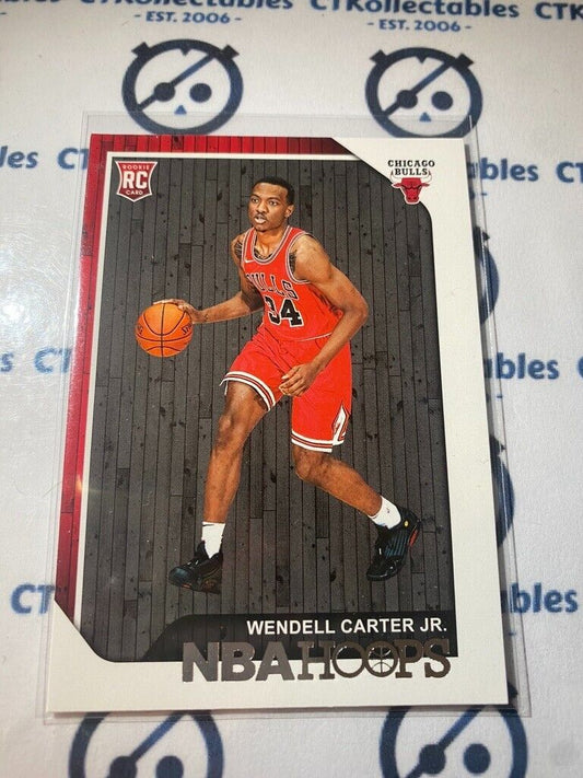 2018-19 Nba Hoops Wendell Carter Jr. Rookie Card #270 Bulls