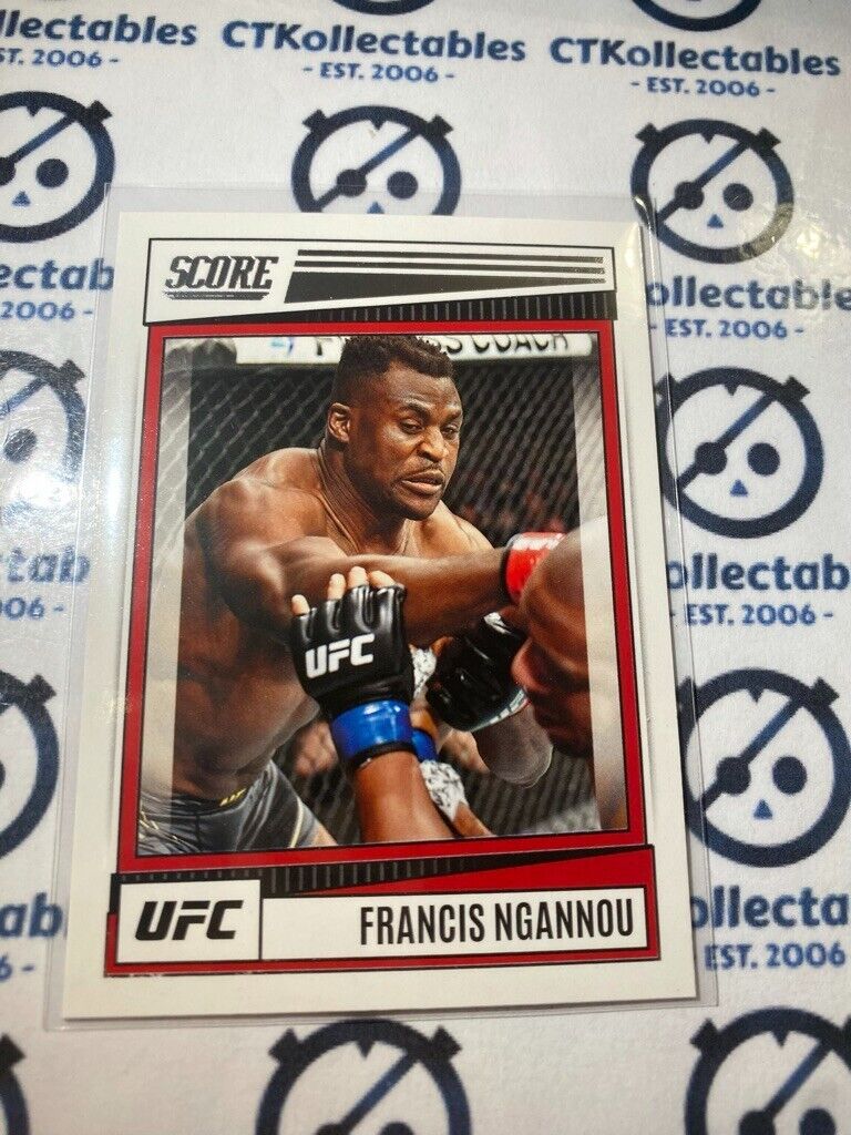 2022 UFC Panini Chronicles Score #191 Francis Ngannou