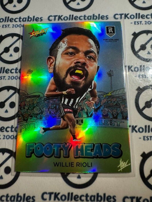 2024 AFL Footy Stars Footy Heads - FH64 Willie Rioli Power
