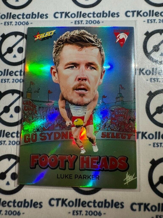 2024 AFL Footy Stars Footy Heads - FH80 Luke Parker Swans