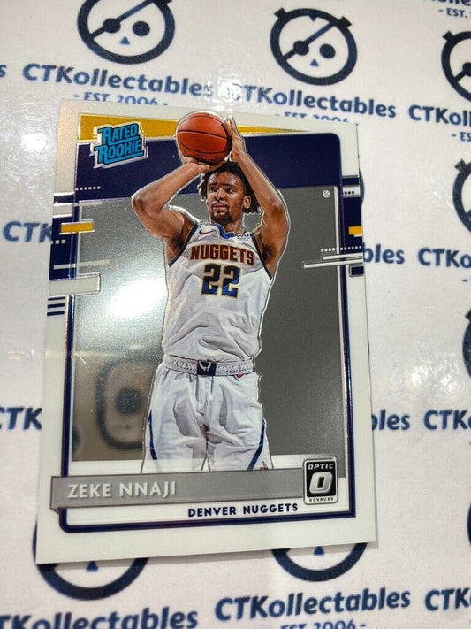 2020-21 NBA Optic Zeke Nnaji Rated Rookie #172 Nuggets