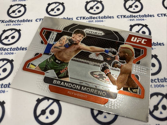 2022 UFC Panini Prizm Base #47 Brandon Moreno