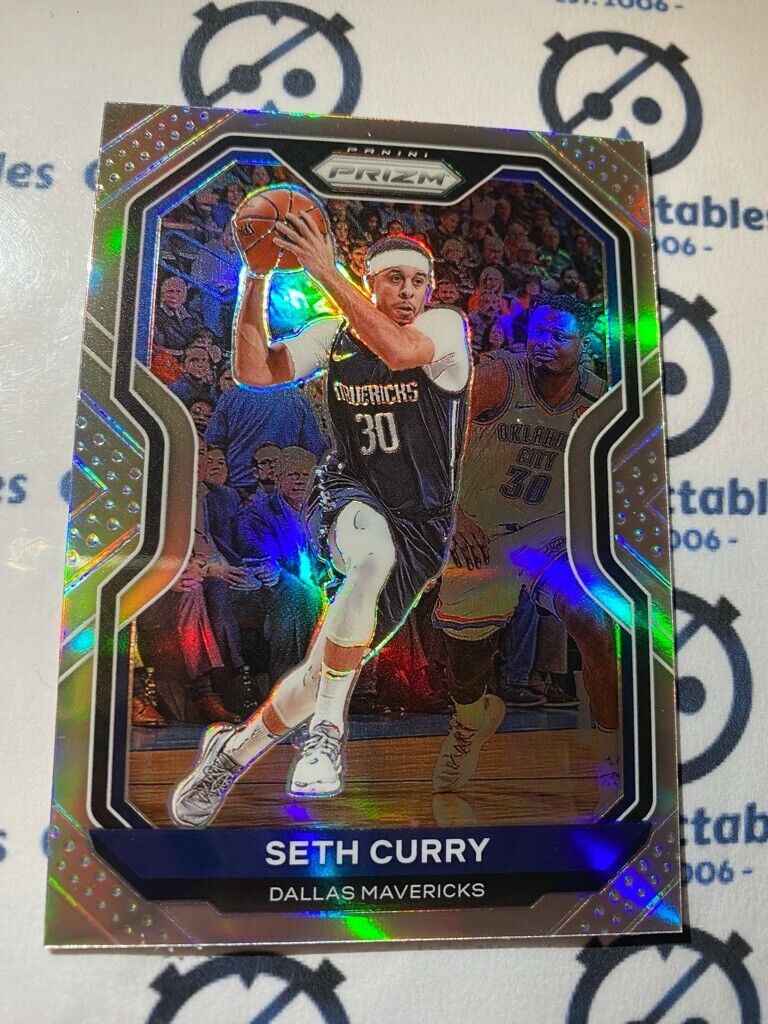 2020-21 NBA Prizm Seth Curry Silver Prizm #194 Mavericks