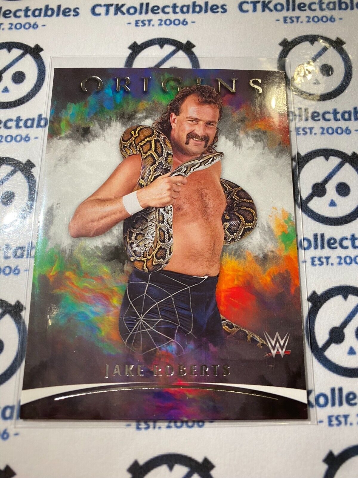 2022 WWE Panini Chronicles Origins Jake Roberts #136