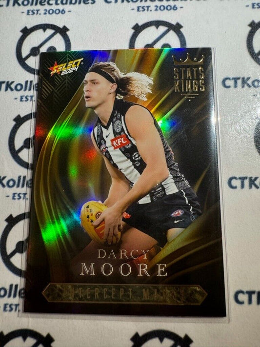 2024 AFL Footy Stars Stats Kings - SK17 Darcy Moore Magpies