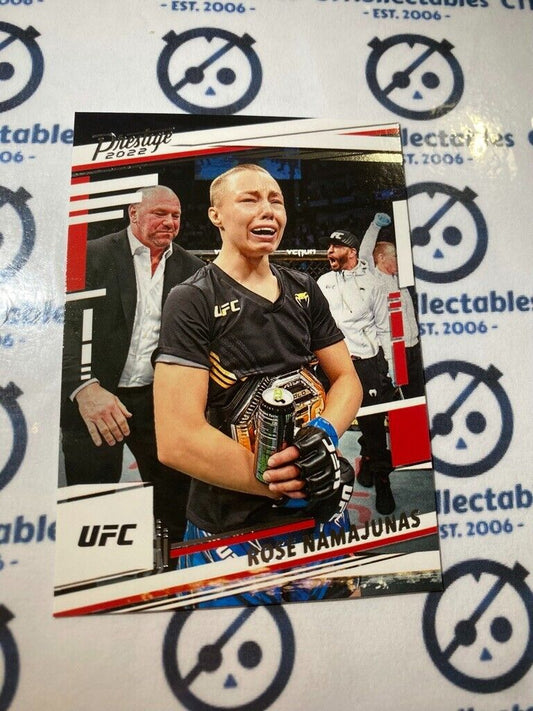 2022 UFC Panini Chronicles Prestige #176 Rose Namajunas