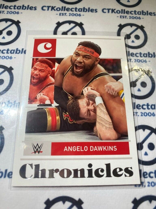 2022 WWE Panini Chronicles Base #28 Angelo Dawkins