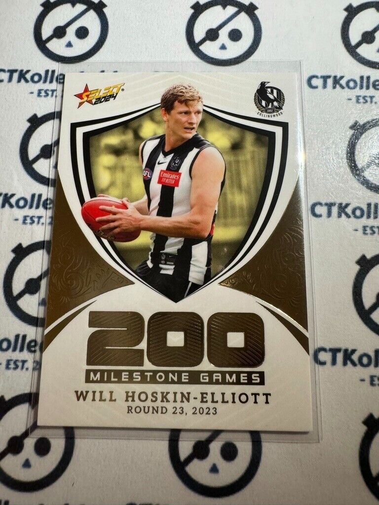 2024 AFL Footy Stars Milestone Games - MG26 Will Hoskin-Elliott Magpies