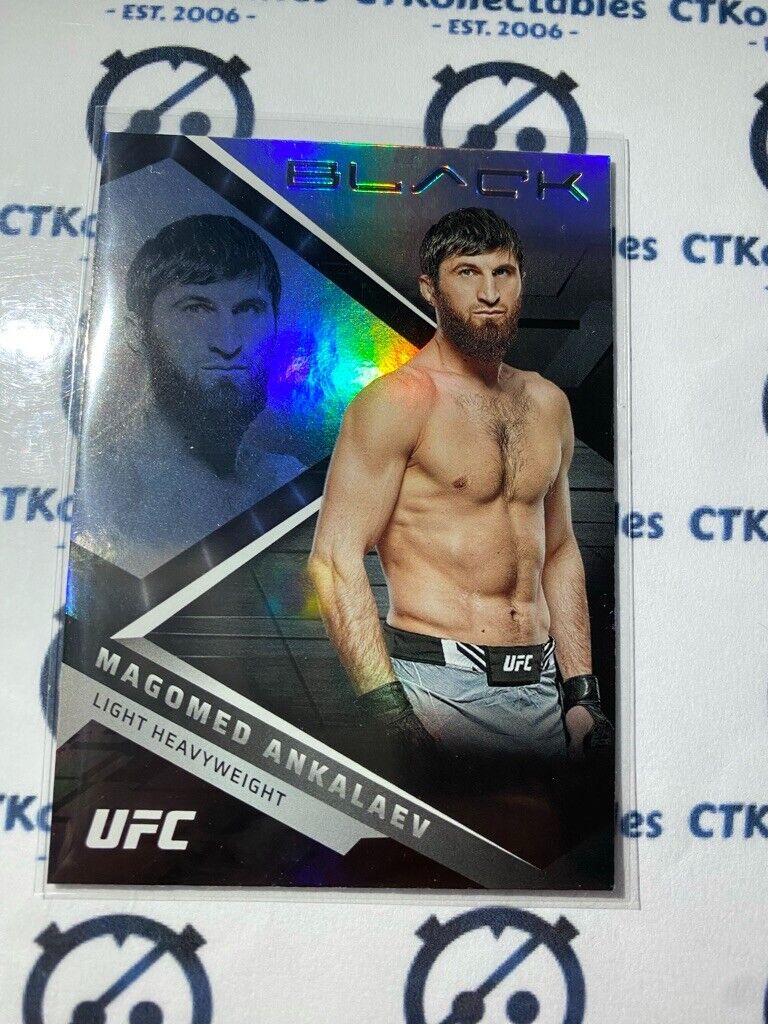 2022 UFC Panini Chronicles Black Magomed Anklaev #211