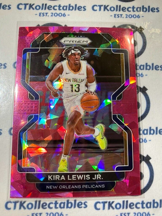 2021-22 Panini NBA Prizm Kira Leiws Jr. Pink Ice Prizm #63 Pelicans