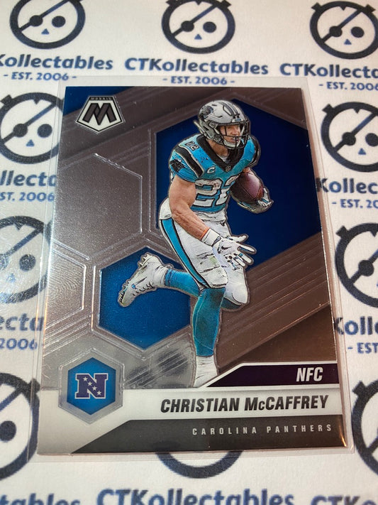 2021 Panini NFL Mosaic Christian McCaffrey NFC #210 Panthers