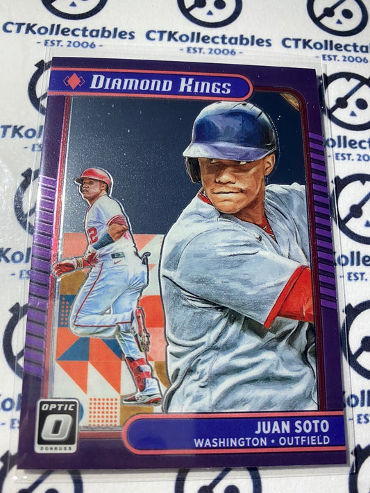 2021 Panini Donruss Optic Baseball Juan Soto Diamond Kings #20 Washington