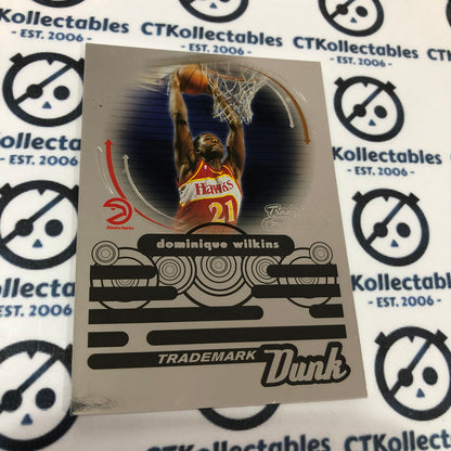 2006-07 Topps Trademark Moves Dunk Dominique Wilkins #156/299 Hawks