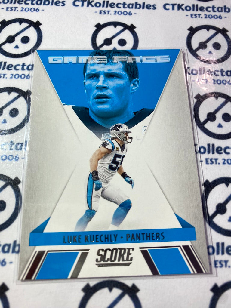 2021 NFL Panini Score Game Face Luke Kuechly #GF7 Panthers