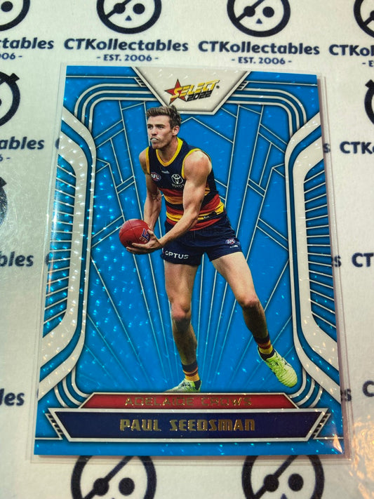 2022 AFL Footy Stars Fractured Blue #FB9 Paul Seedsman #106/190