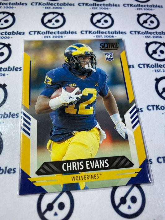 2021 NFL Score Gold Base Chris Evans RC Bengals #380