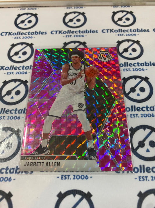 2019-20 Panini Mosaic Jarrett Allen Pink Prizm #21 nets