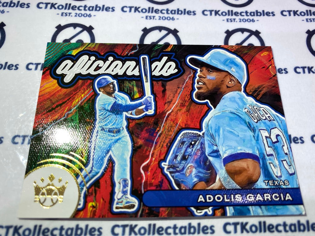 2022 Panini Diamond Kings Baseball Adolis Garcia Aficionado #A-5 Texas