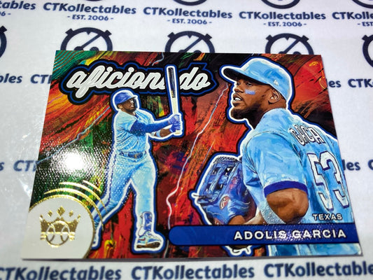 2022 Panini Diamond Kings Baseball Adolis Garcia Aficionado #A-5 Texas