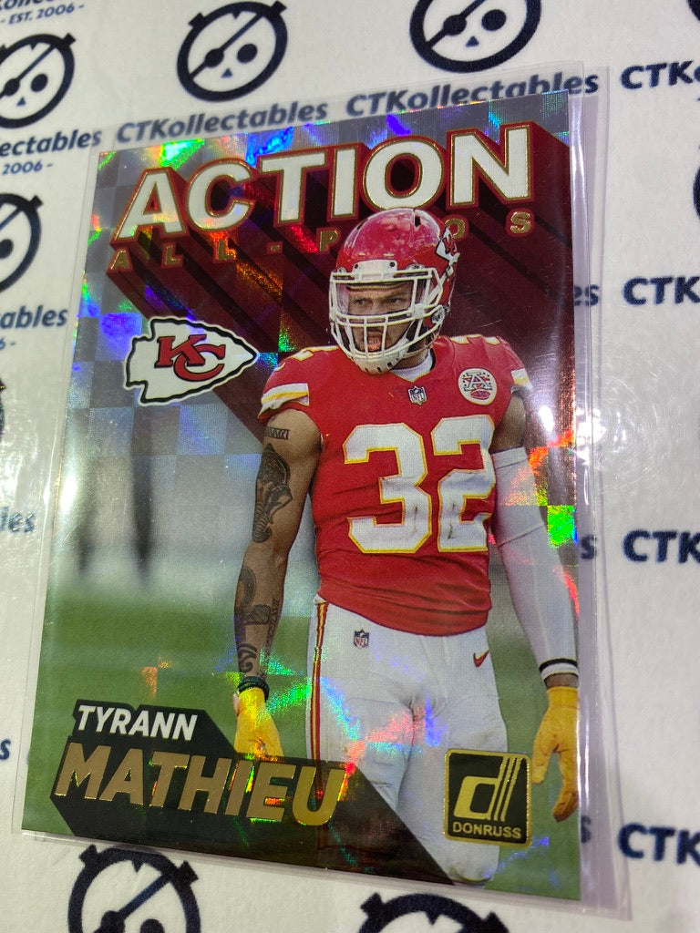 2021 NFL Donruss Tyrann Mathieu Action All-Pro's #AP16 Chiefs