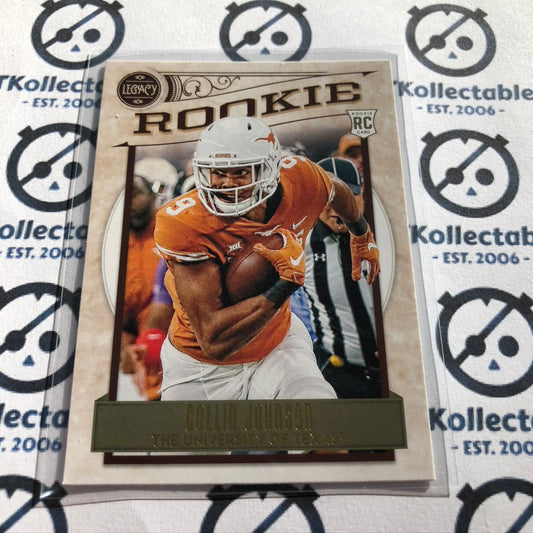 Collin Johnson "ROOKIE" RC #176 2020 NFL Legacy