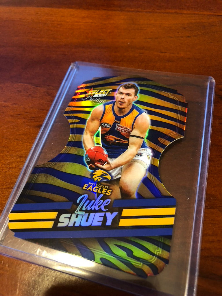 Luke Shuey Zebra Die-cut ZDC135 2020 Afl Select Prestige