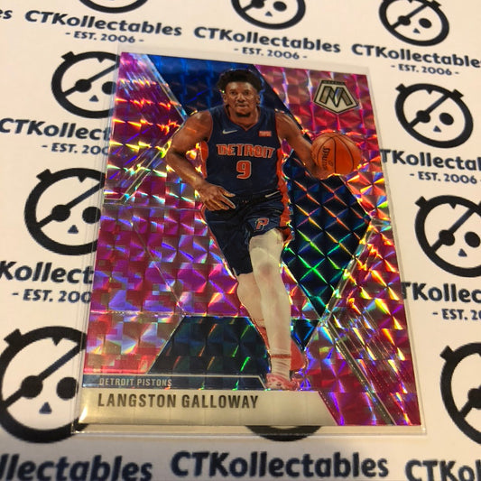 Langston Galloway Mosaic Prizm #47 2019-20 NBA Mosaic