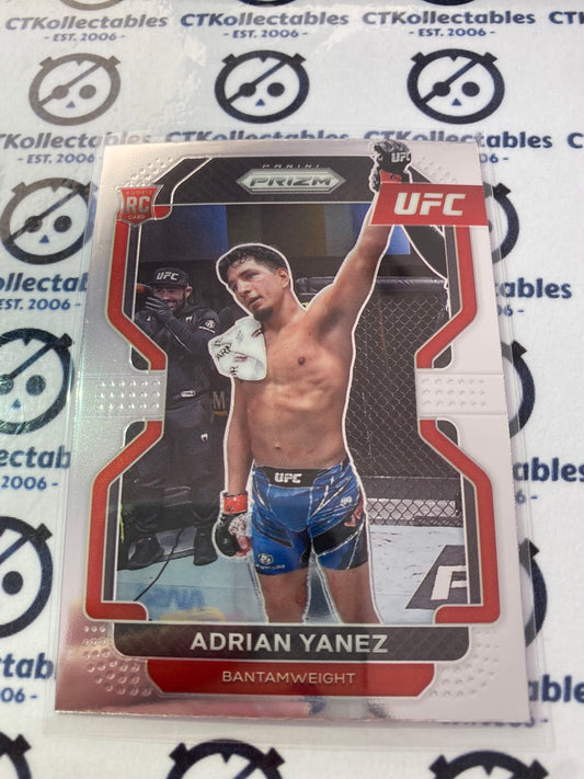 2022 UFC Panini Prizm Adrian Yanez RC rookie #107 Bantanweight