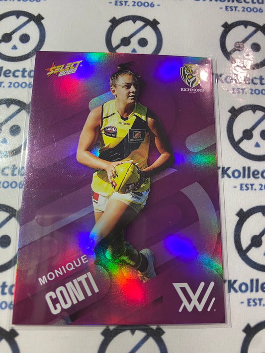 2022 AFL Footy Stars Purple Parallel - AFLW Monique Conti PP213