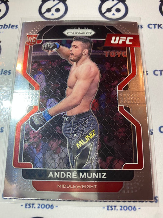 2022 UFC Panini Prizm Andre Muniz RC rookie #177 MiddleWeight