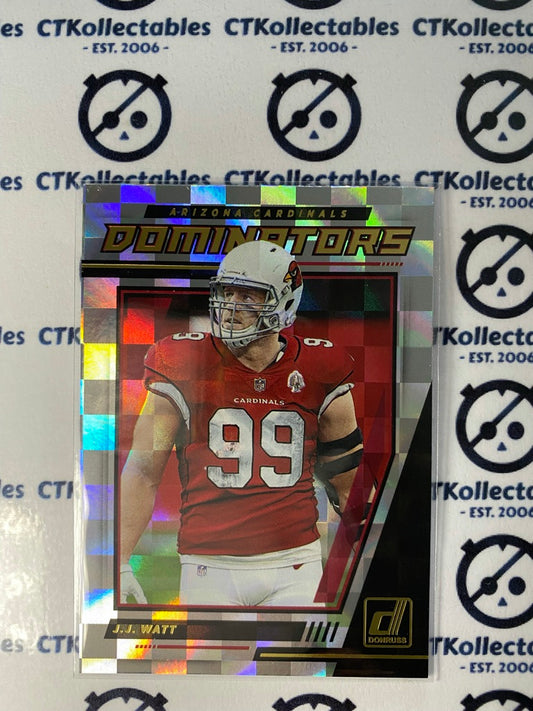 2021 NFL Donruss Dominators JJ Watt #D16 Cardinals