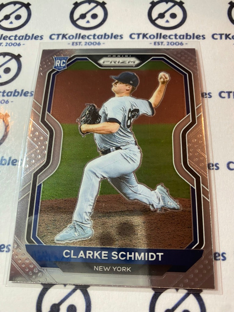2021 Panini Prizm Baseball Clarke Schmidt Rc Rookie card #75 New York