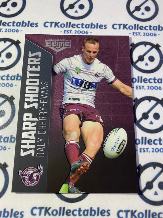 2018 NRL Elite Sharp Shooters Daly Cherry-Evans SSH 11/32 Manly
