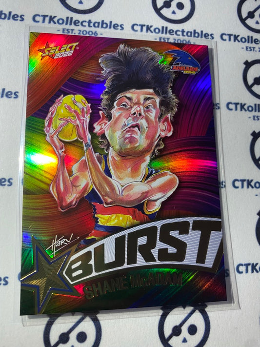 2022 AFL Footy Stars Starburst Paint - Shane Mcadam SBP2