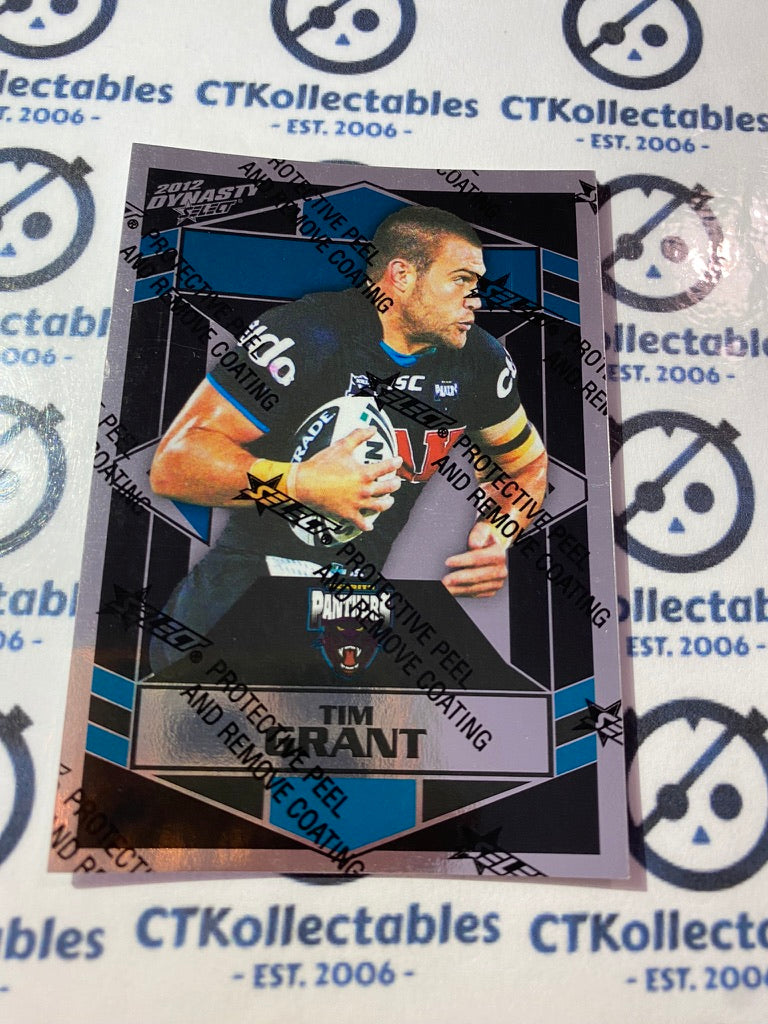 2012 NRL Select Dynasty Silver Parallel #SP128 Tim Grant Panthers