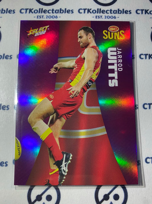 2022 AFL Footy Stars Purple Parallel - Jarrod Witts PP91